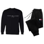 Σετ φόρμες tommy hilfiger μαύρο