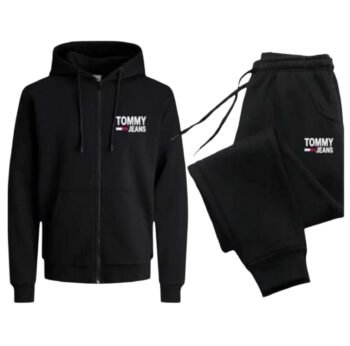 Σετ φόρμες tommy hilfiger μαύρο