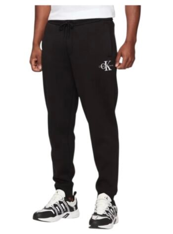Calvin Klein Παντελόνι Φόρμας με Λάστιχο Μαύρο