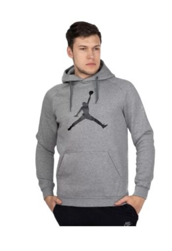 Jordan Essentials Fleece Ανδρική Μπλούζα με Κουκούλα